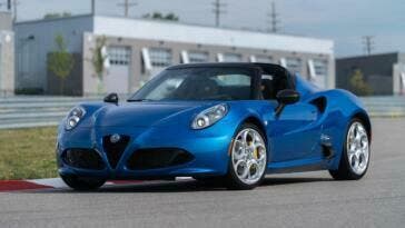 Alfa Romeo 4C Spider Italia edizione speciale