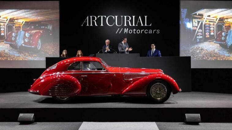 Alfa Romeo 8C 2900 B Touring Berlinetta asta