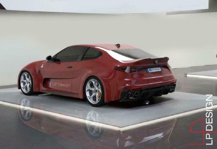 Alfa Romeo GTV nuovo render LP Design