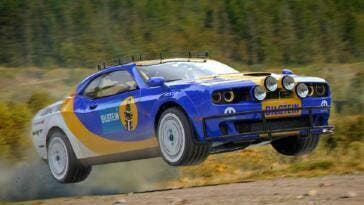 Dodge Challenger SRT Hellcat Redeye rally render