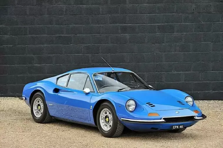 Ferrari Dino 246GT Coupé 1972 Azzurro asta