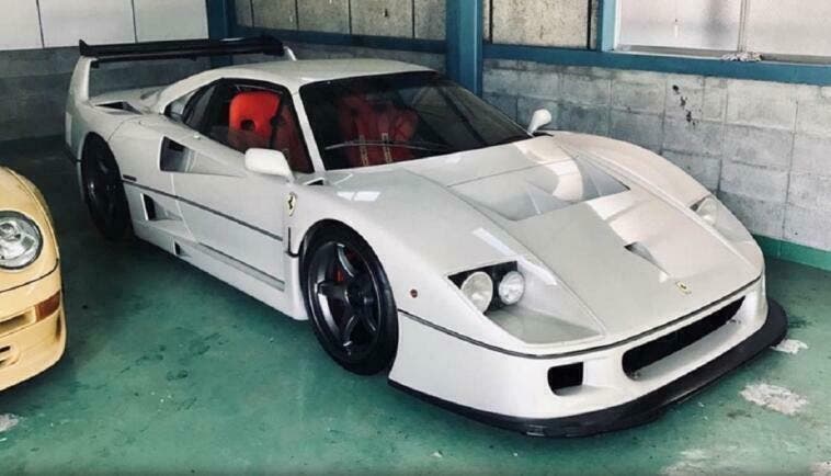Ferrari F40 LM bianca Giappone
