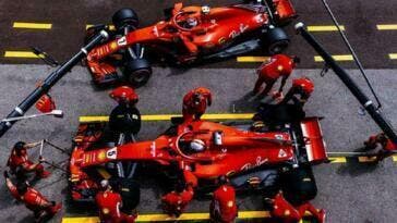 Ferrari motore 064 scarichi 3D