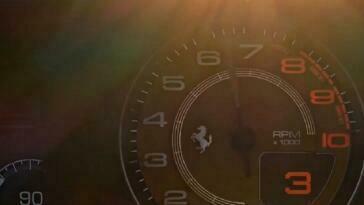 Ferrari nuova vettura video teaser