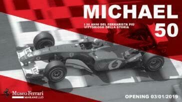 Michael 50 Ferrari proroga mostra