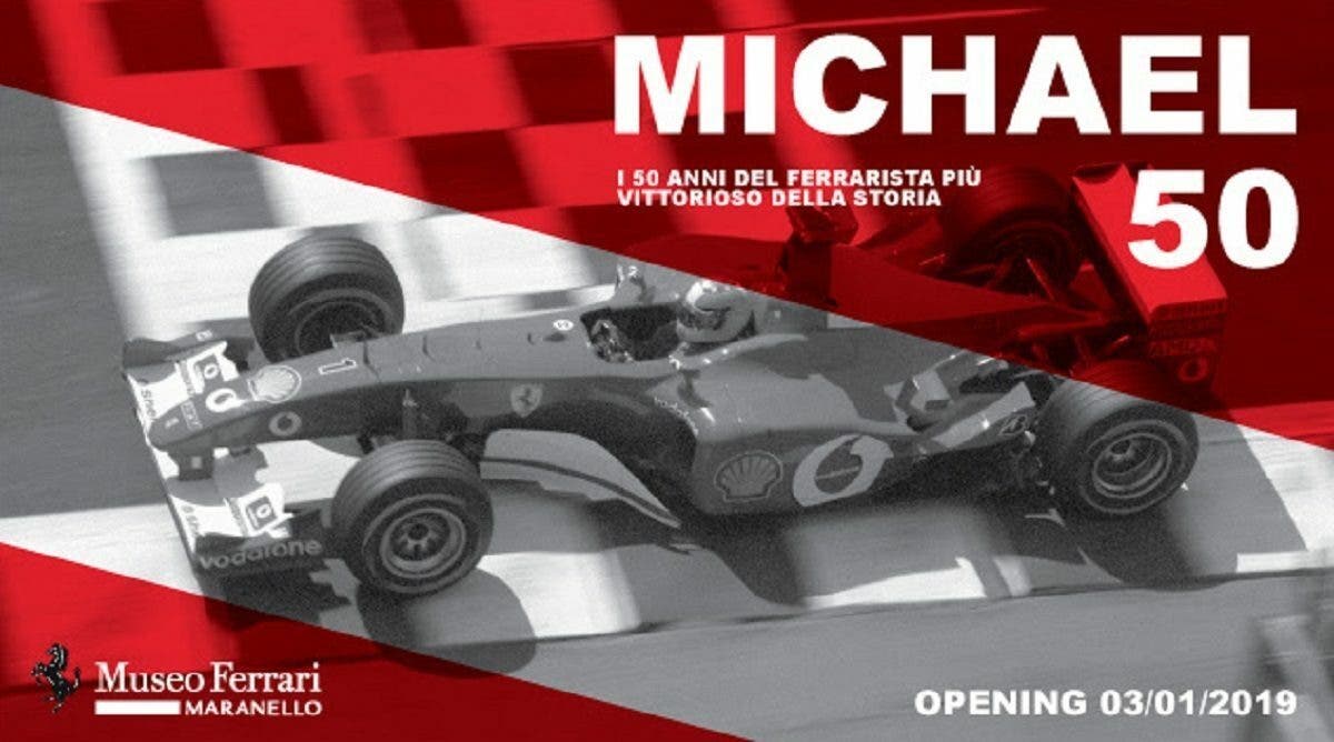 Michael 50 Ferrari proroga mostra