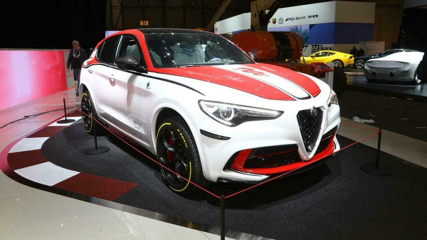 Alfa Romeo Giulia e Stelvio Quadrifoglio Racing Edition foto live Ginevra 2019