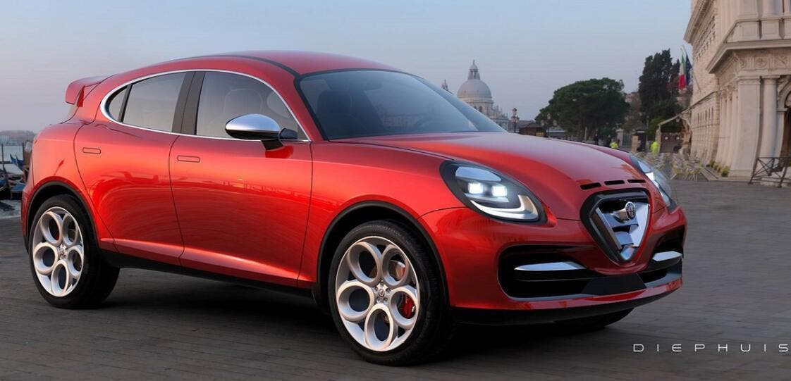 Alfa Romeo Stella un nuovo SUV compatto ipotizzato in