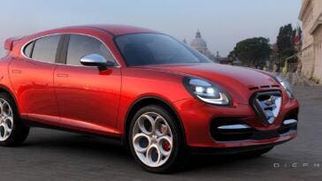 Alfa Romeo Stella nuovo SUV compatto render