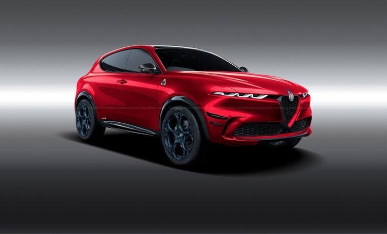 Alfa Romeo Tonale Quadrifoglio render