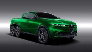 Alfa Romeo Tonale pickup 6x6