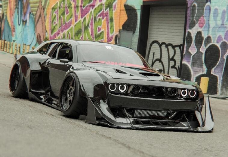 Dodge Challenger SRT Hellcat Redeye Shooting Brake render