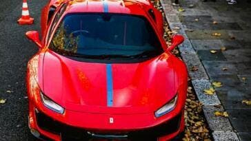 Ferrari 488 Pista E. Milano render