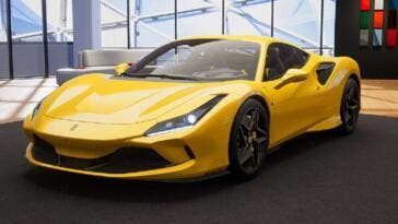 Ferrari F8 Tributo Giallo Triplo Strato