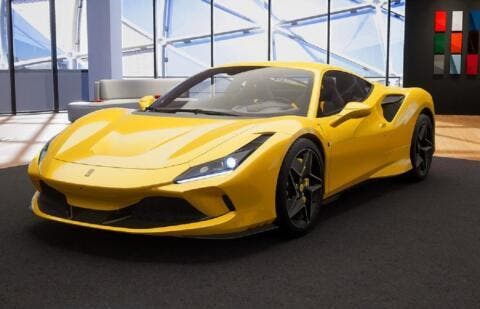 Ferrari F8 Tributo Giallo Triplo Strato