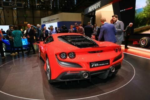 Ferrari F8 Tributo non costruita con nuova piattaforma