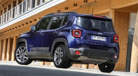 Jeep Renegade crescita vendite