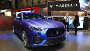 Maserati Levante Trofeo Launch Edition Salone di Ginevra 2019 foto live