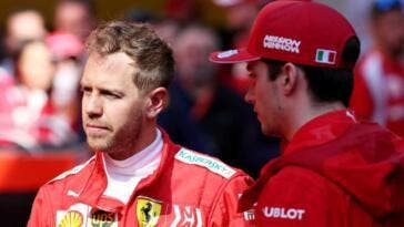 Vettel e Leclerc - Ferrari