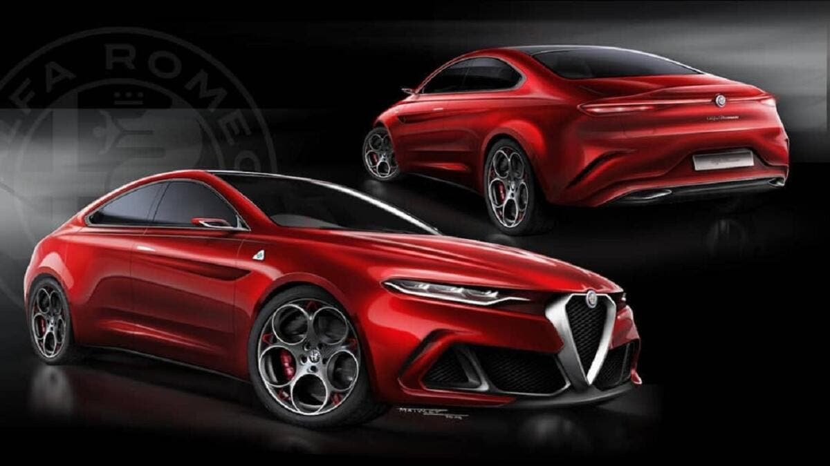 Alfa Romeo GTV 2020 Render 2019