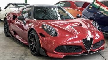 Alfa Romeo 4C Quadrifoglio prototipi foto