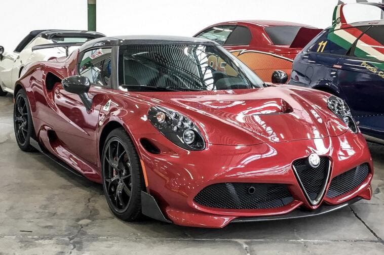 Alfa Romeo 4C Quadrifoglio prototipi foto