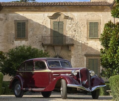 Alfa Romeo 6C 2300 Soffio di Satana Gabriele D'Annunzio