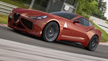 Alfa Romeo Coupé concept render