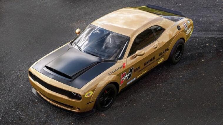 Dodge Challenger SRT Demon Hurst Hemi Under Glass render