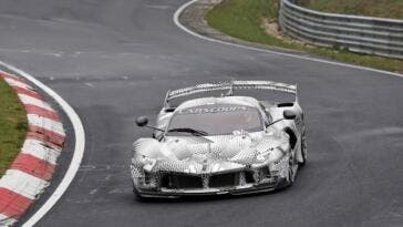 Ferrari FXX K Evo prototipo Nurburgring