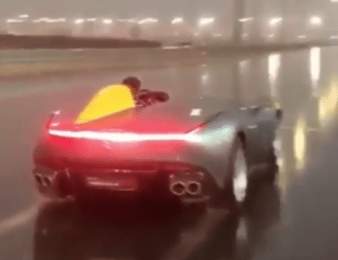 Ferrari Monza SP1 Instagram video