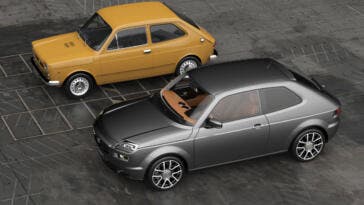 Fiat 127 concept render