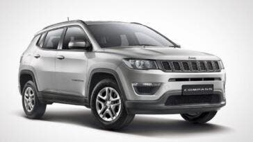 Jeep Compass Sport Plus ufficiale India