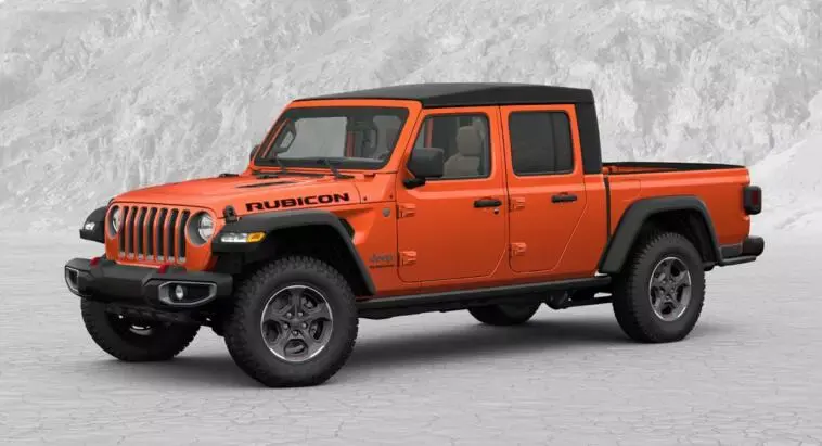 Jeep Gladiator 2020 Rubicon equipaggiamento