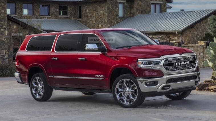 Ram 1500 versione SUV render