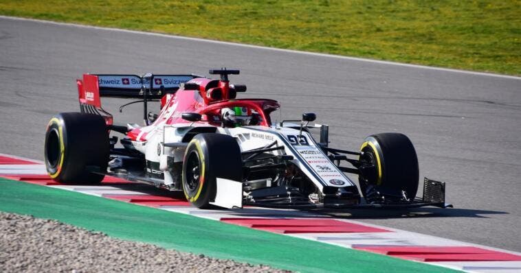 Alfa Romeo Racing C38 monoposto formula 1