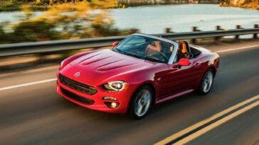 Abarth 124 Spider richiamo