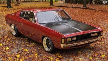 Chrysler Valiant Charger restomod render