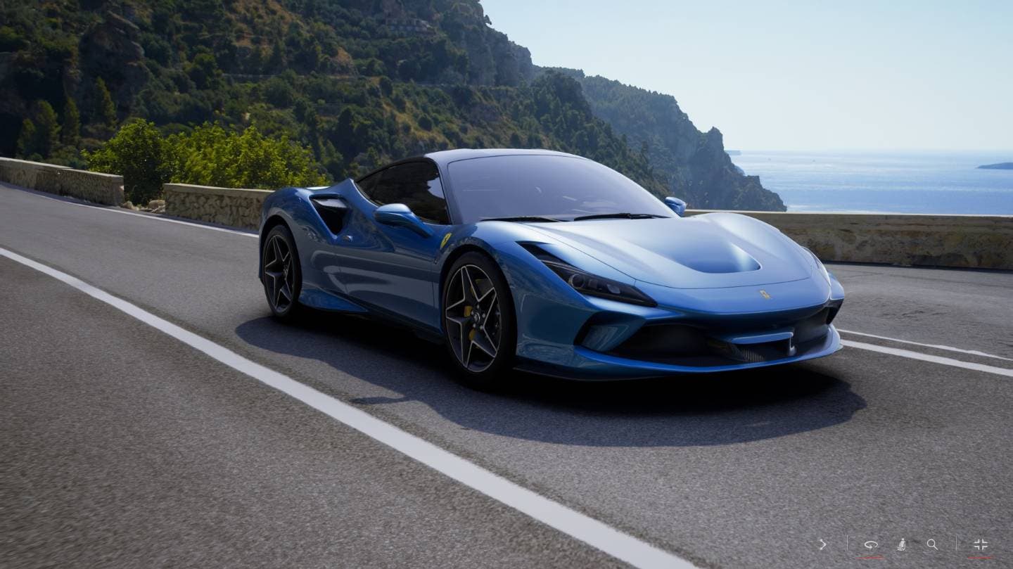 Ferrari F8 Tributo configuratore online