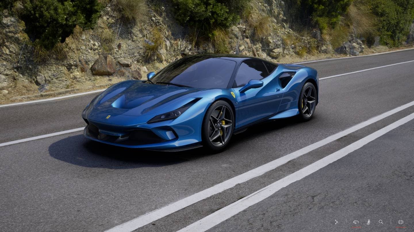 Ferrari F8 Tributo configuratore online