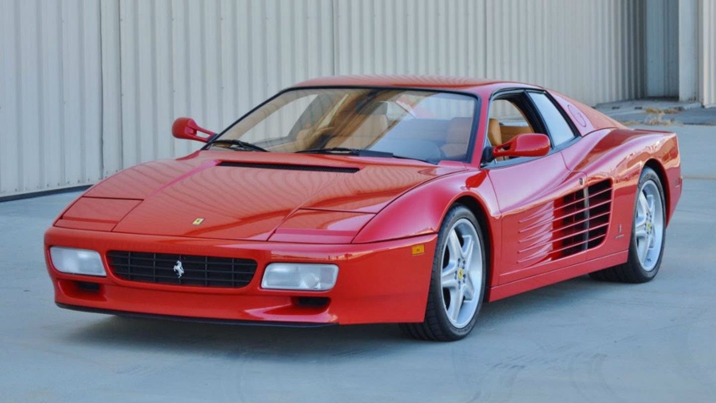 Модель ferrari testarossa