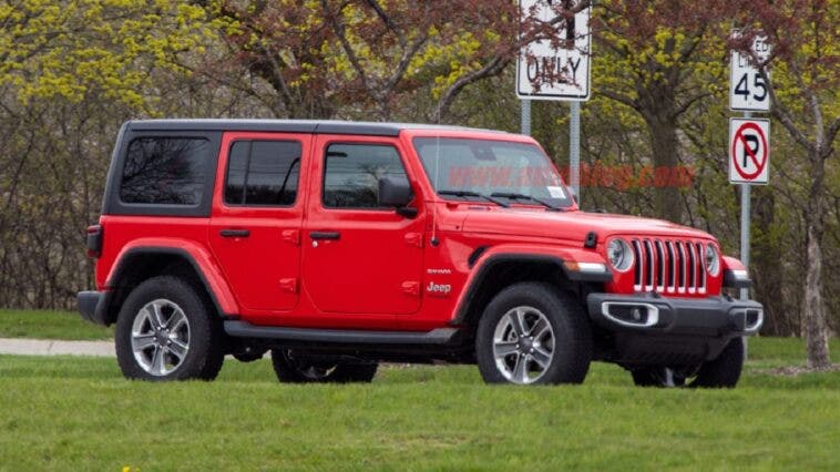 Jeep Wrangler Unlimited EcoDiesel foto spia