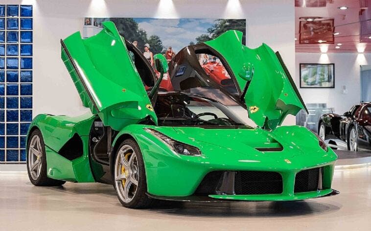 LaFerrari Kermit Green