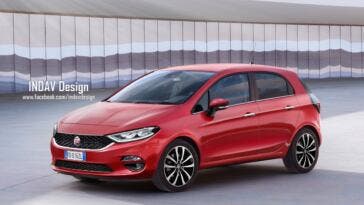Nuova Fiat Punto render