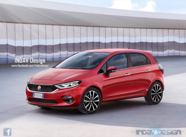 Nuova Fiat Punto render