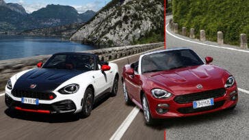 abarth fiat 124 spider regno unito
