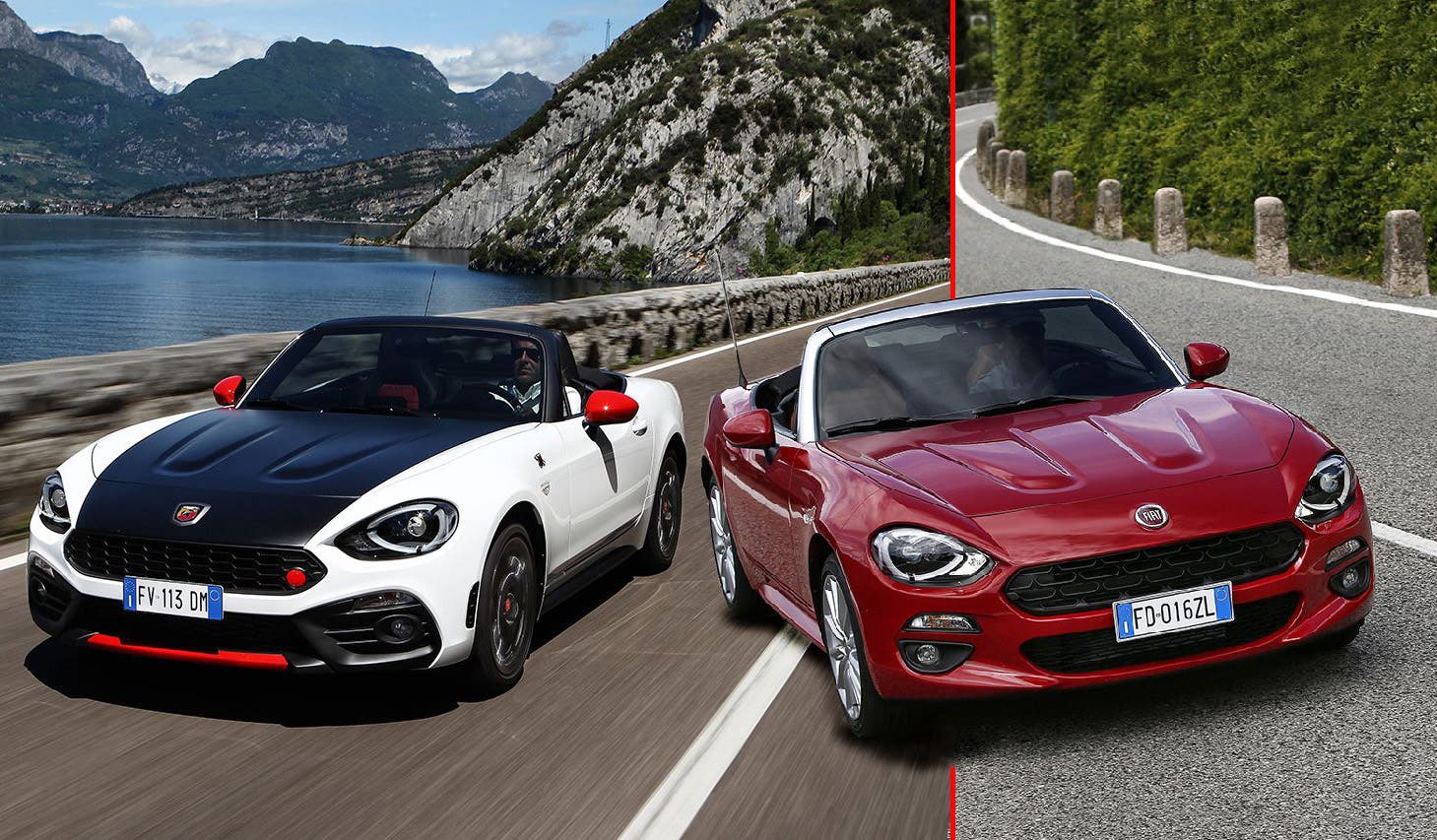 abarth fiat 124 spider regno unito