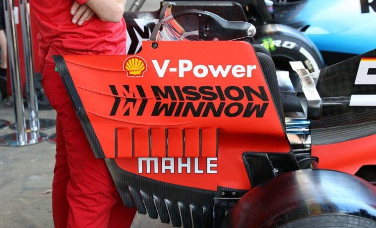 Ferrari rimuove il logo Mission WinNow dal GP del Canada