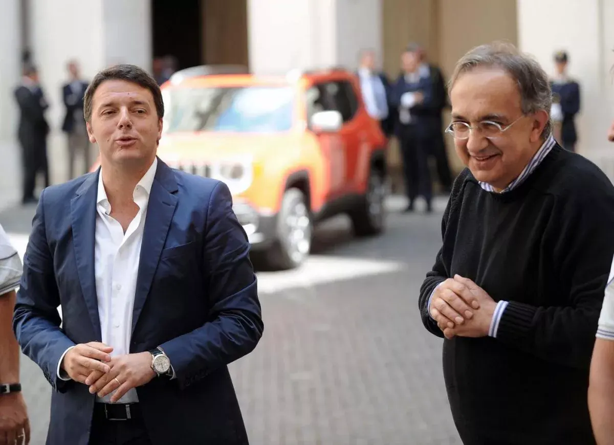 Sergio Marchionne e Renzi Fca Segreti