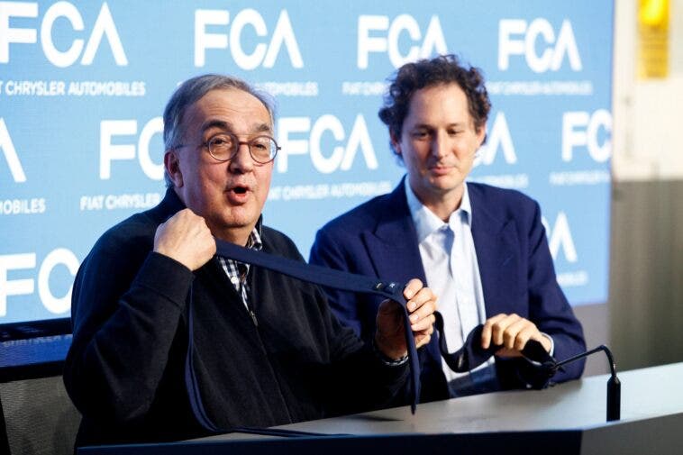 Marchionne e John Elkann Intervista Moncalvo